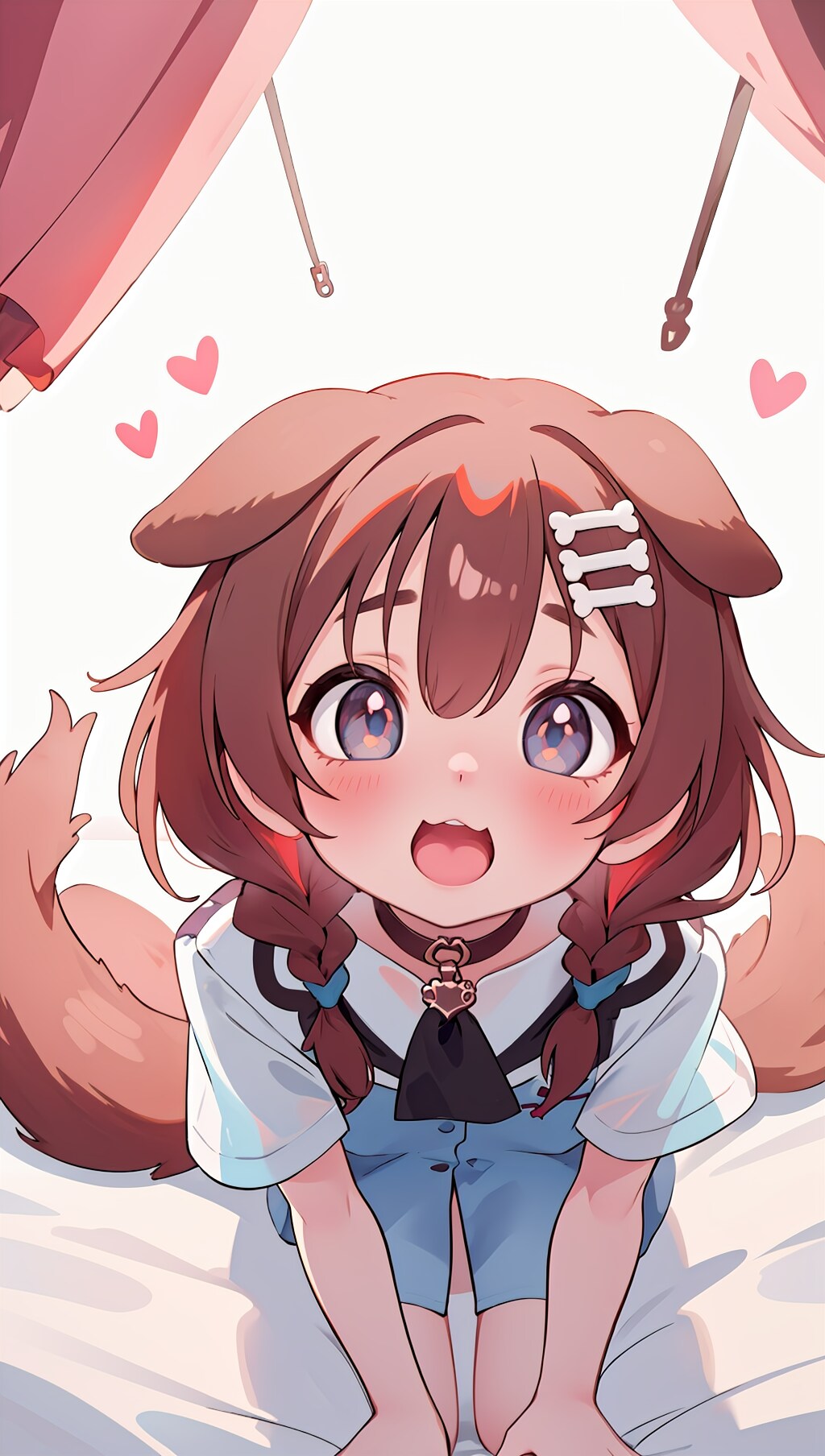 覗き込むころさん