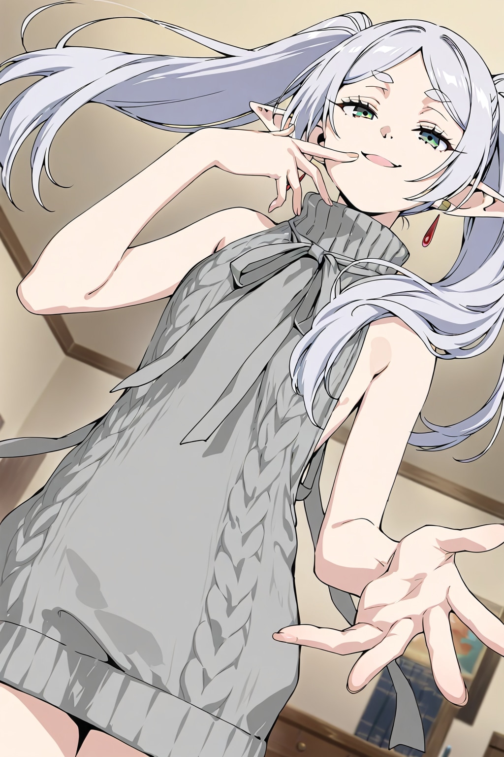 どうだい、色っぽいだろう？