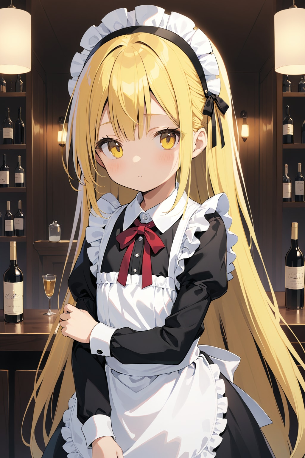 メイドの女の子