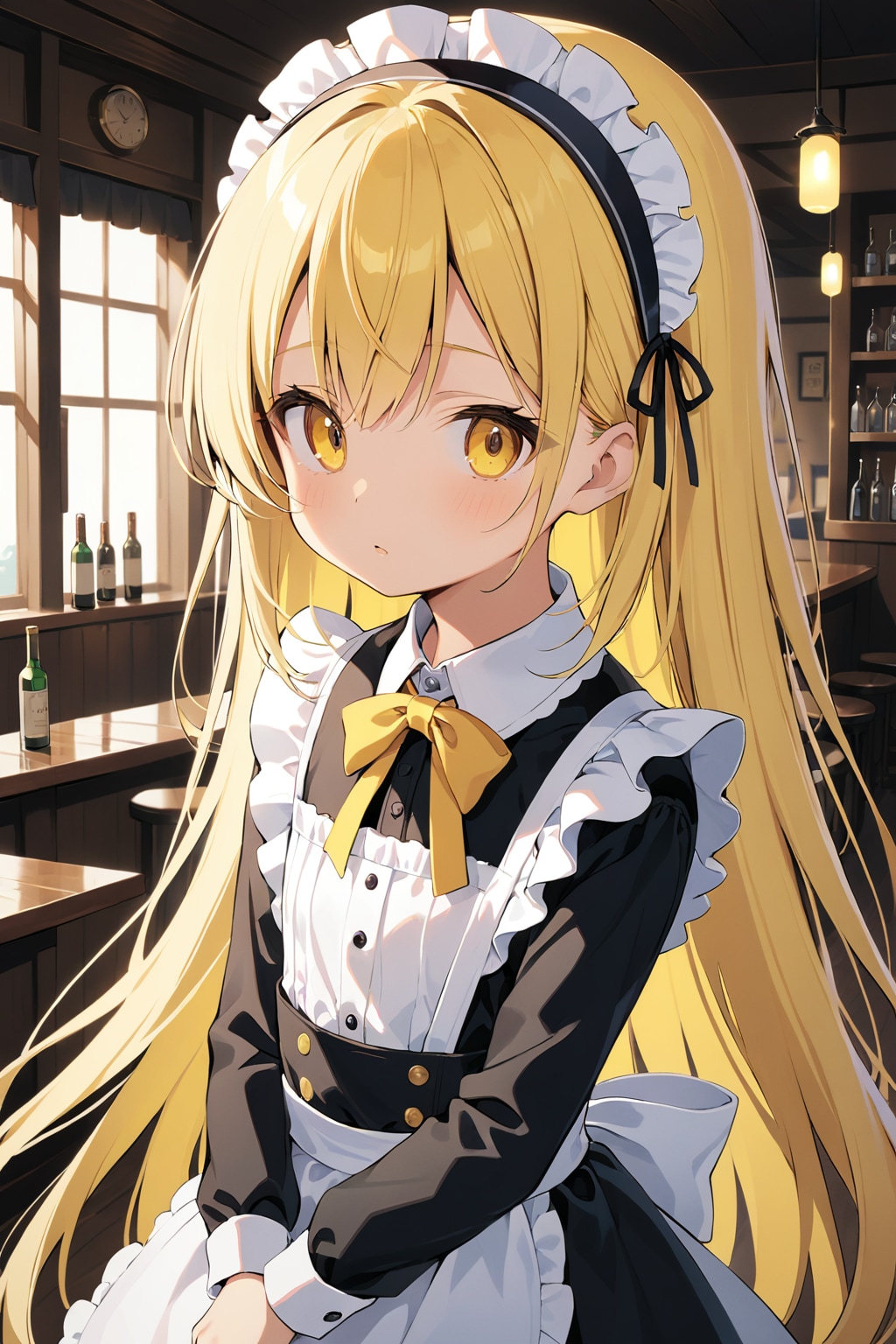メイドの女の子