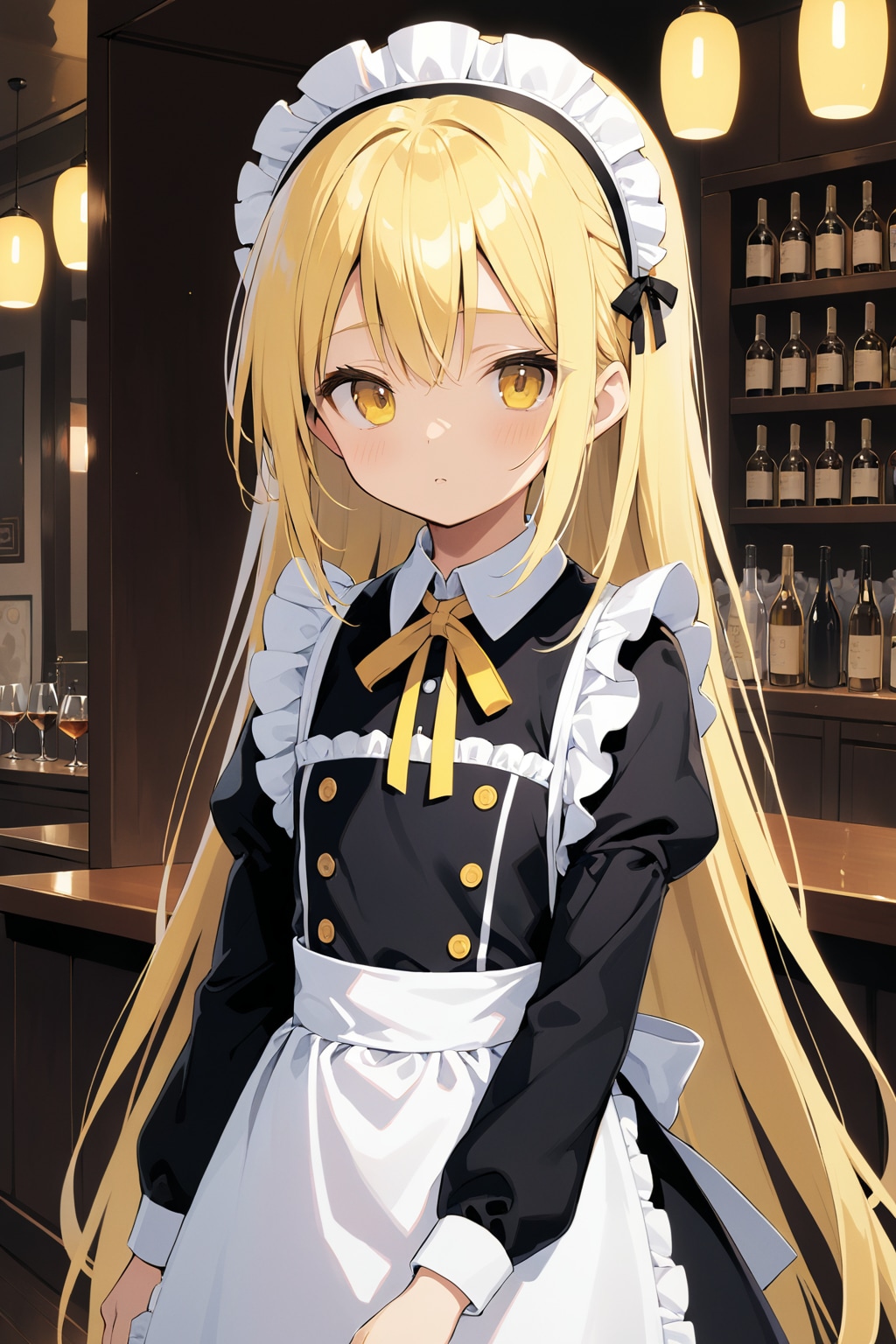 メイドの女の子