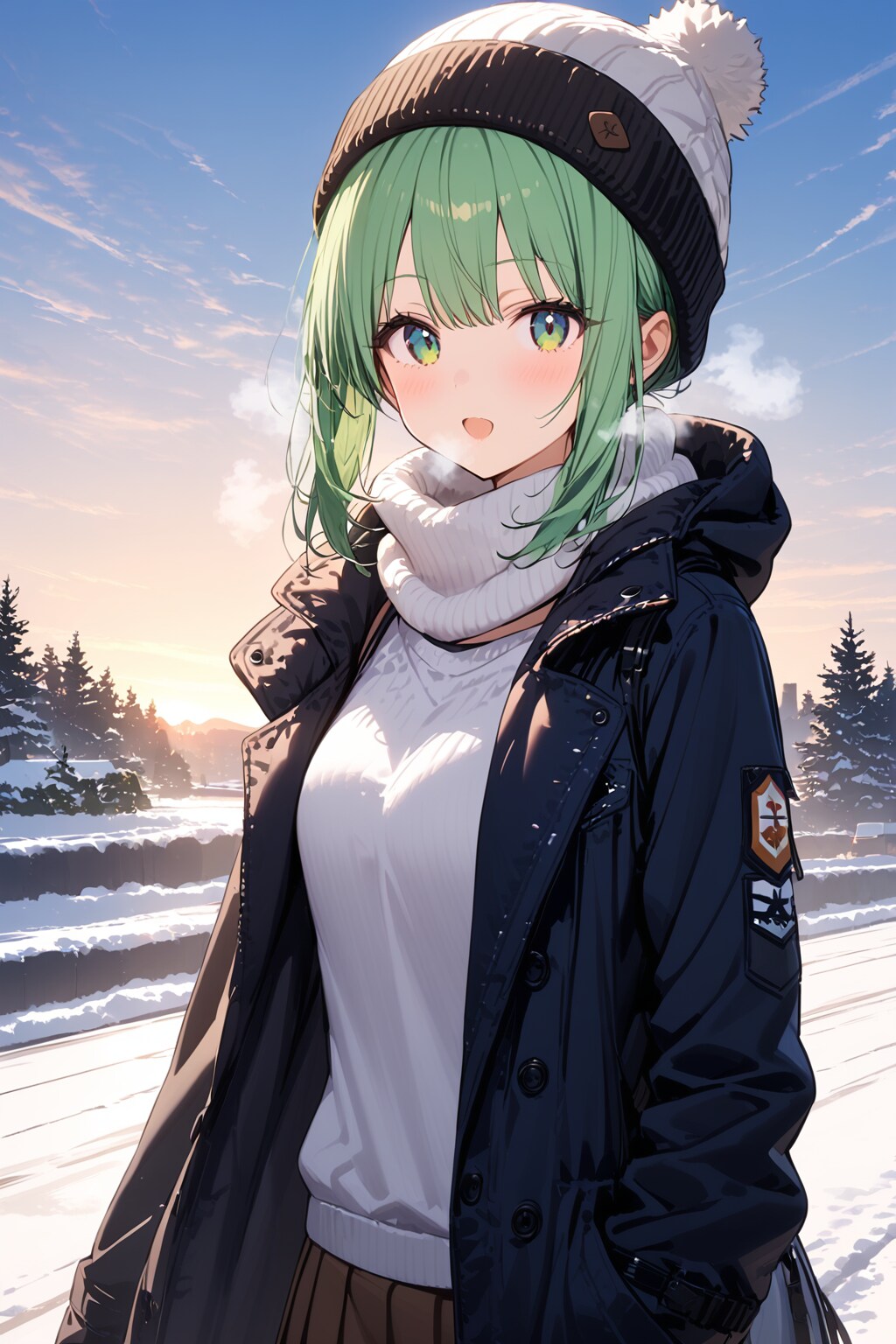 寒波に気をつけよう！ | の人気AIイラスト・グラビア