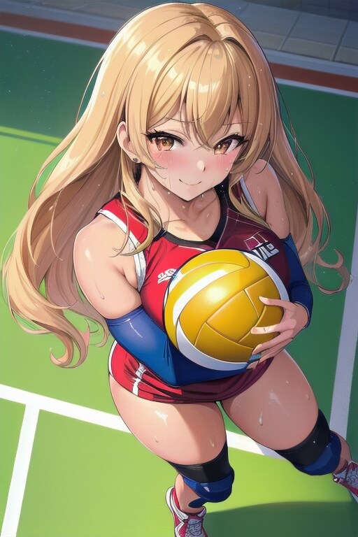 バレー女子上から見るか下から見るか