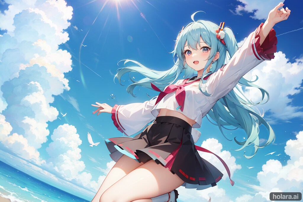 夏の海辺３