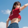セクシー下乳お姉さん 3枚目