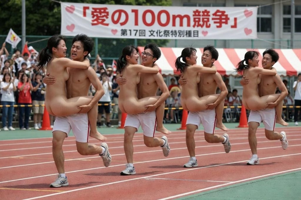 愛の100m競走