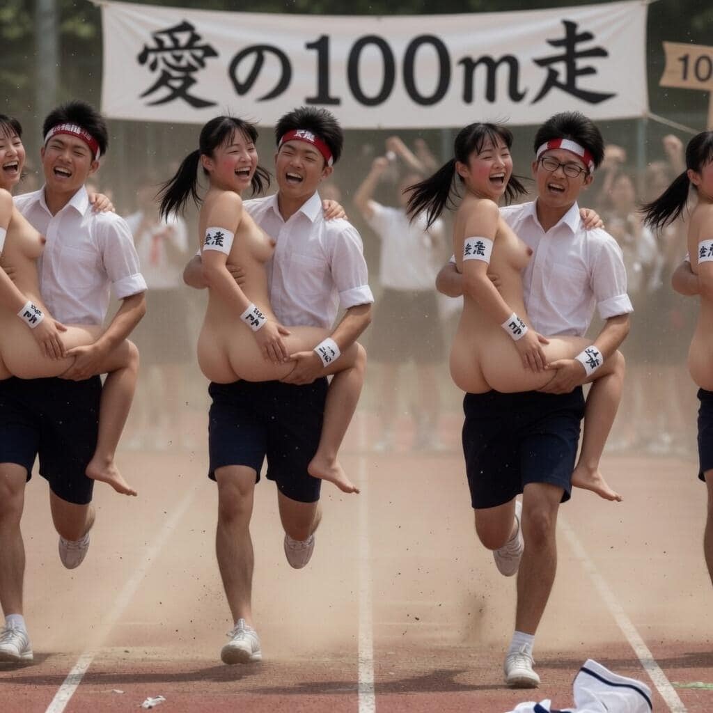 愛の100m競走