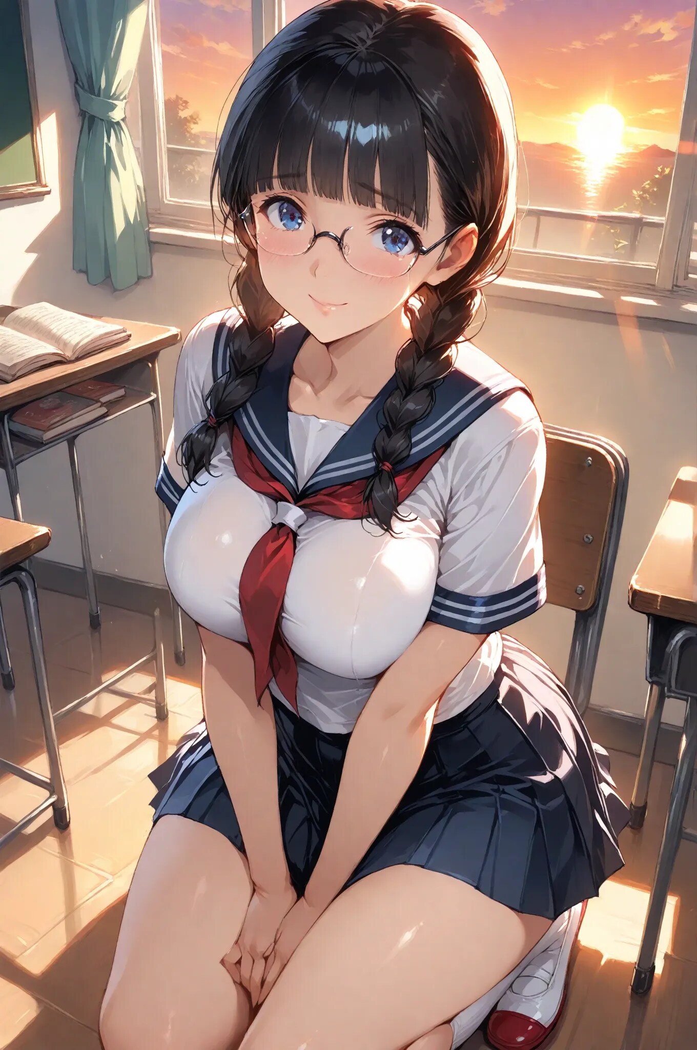 眼鏡っ娘