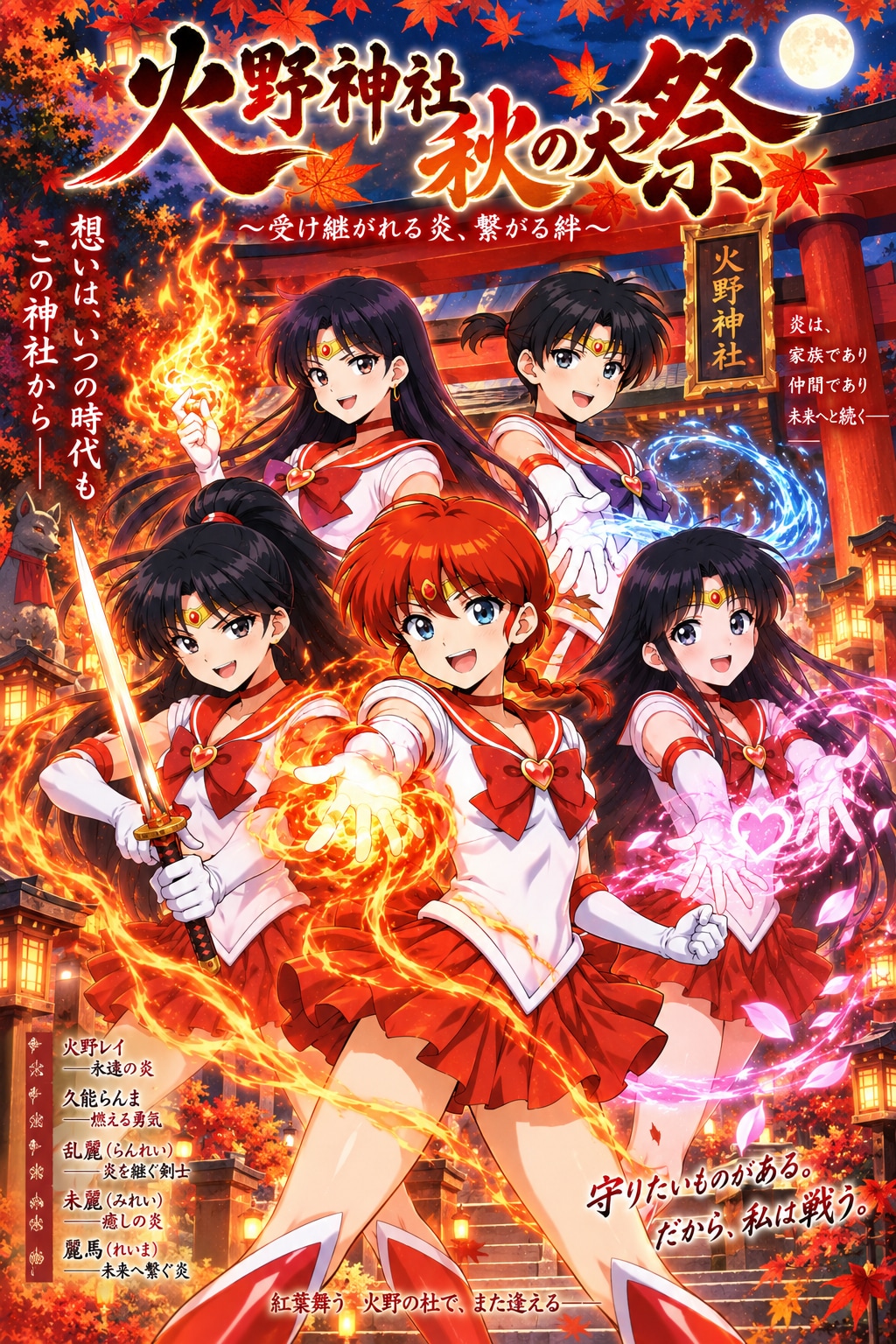火野神社　秋の大祭 | の人気AIイラスト・グラビア