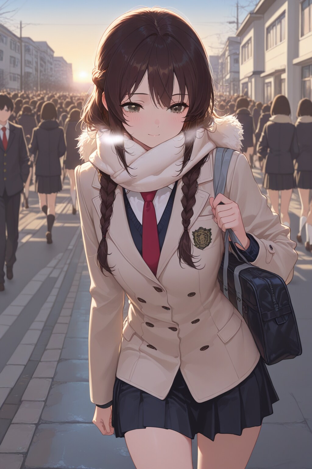 あら、ネクタイが曲がっていてよ