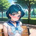 【コスプレ】亜美ちゃん✕触手様　公園で皆に見られちゃう… 2枚目