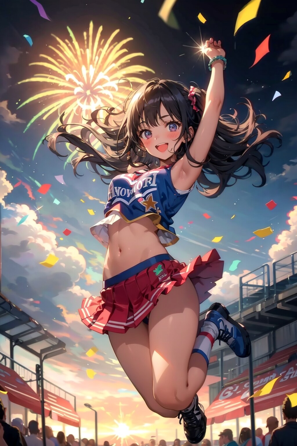 美少女チアガール