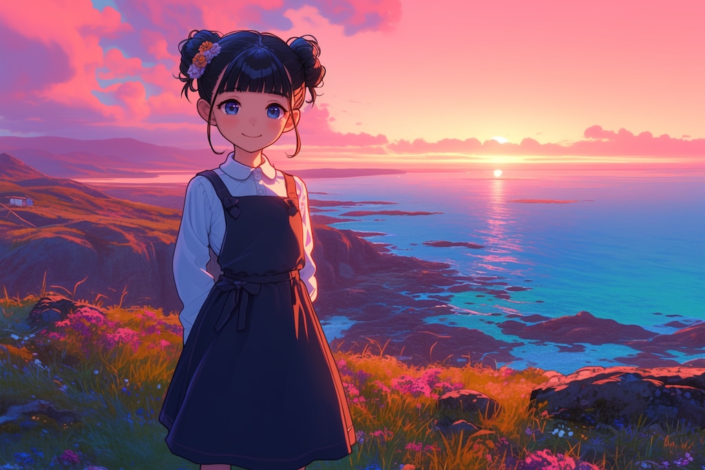 夕暮れのおだんごちゃん🍡✨222