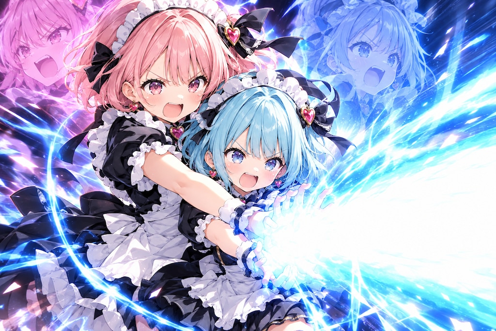 双子かめはめ波🌟💕