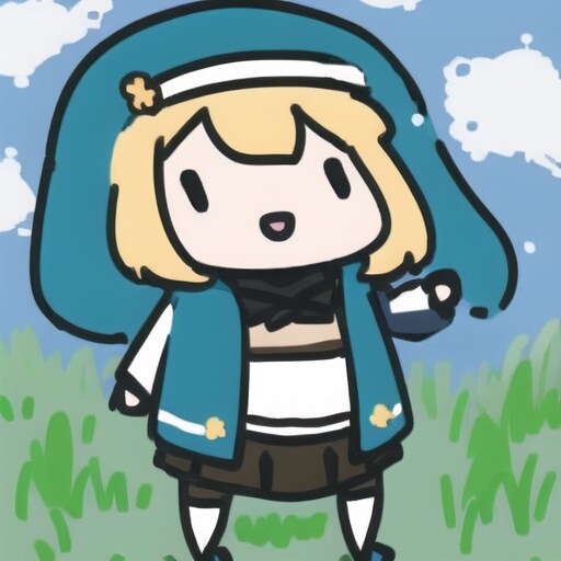 ブリジットちゃん落書き