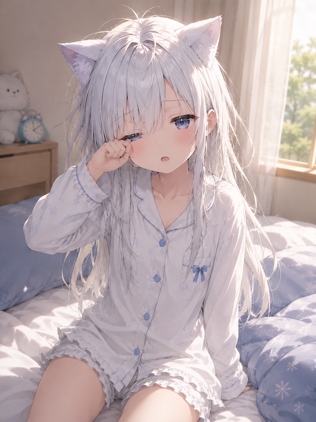 9/4 沙雪です…おはよ…ございます… | の人気AIイラスト・グラビア
