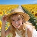 Sunflower Smile Under Summer Skies 3枚目