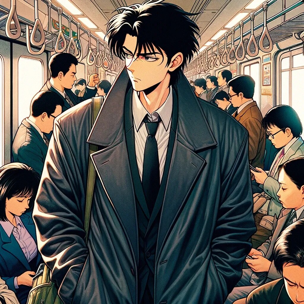 通勤中