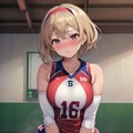 バレー女子 7枚目