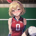 バレー女子 6枚目