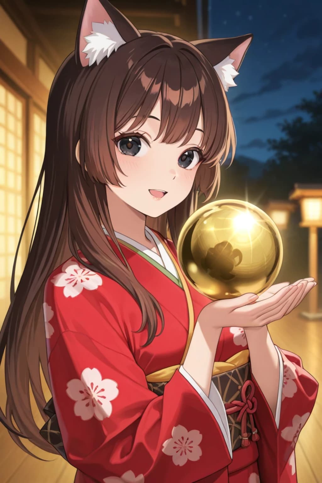 お昼のゴールデンボール