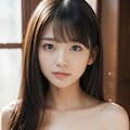若い全裸のポートレート 2枚目
