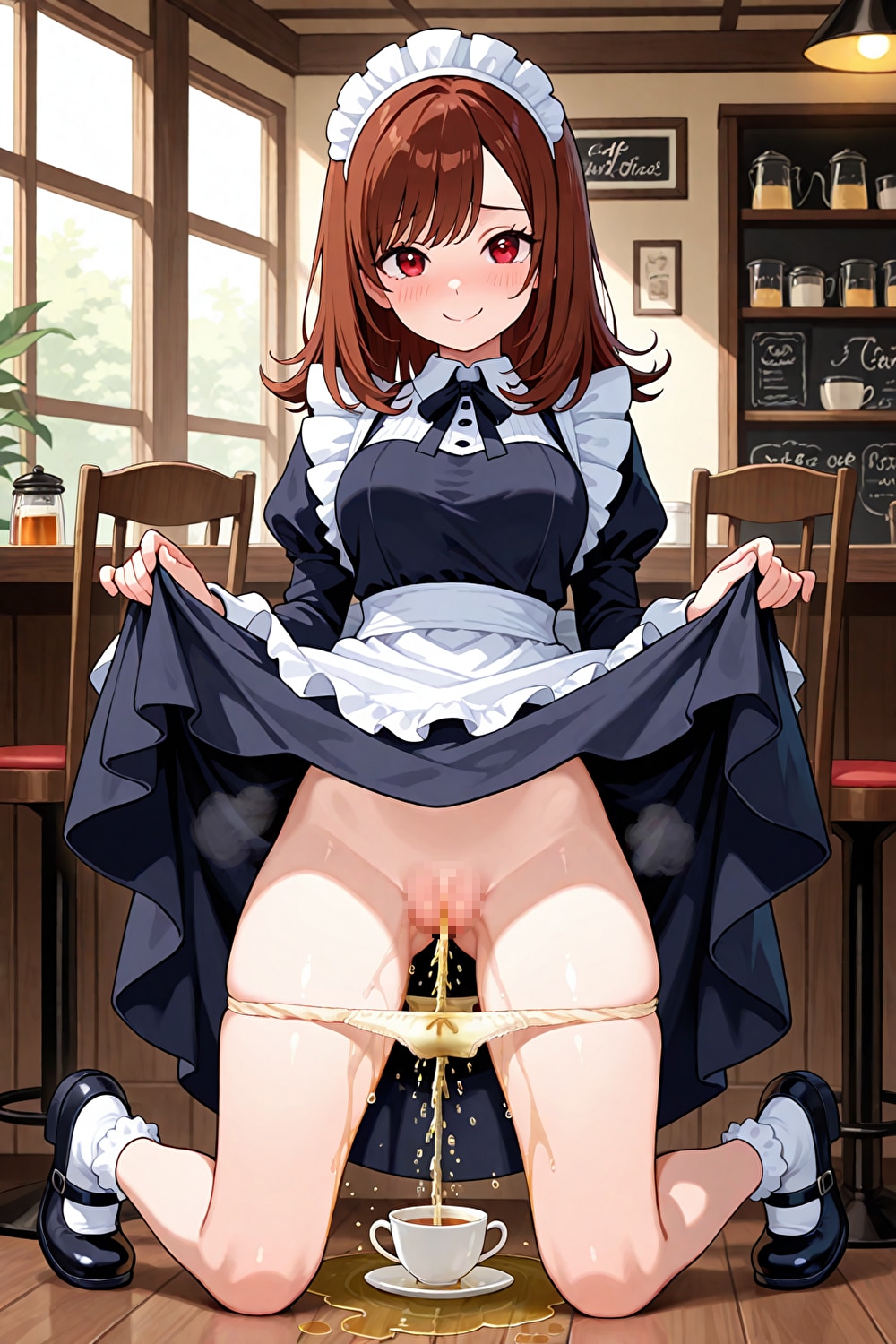 赤茶髪少女40