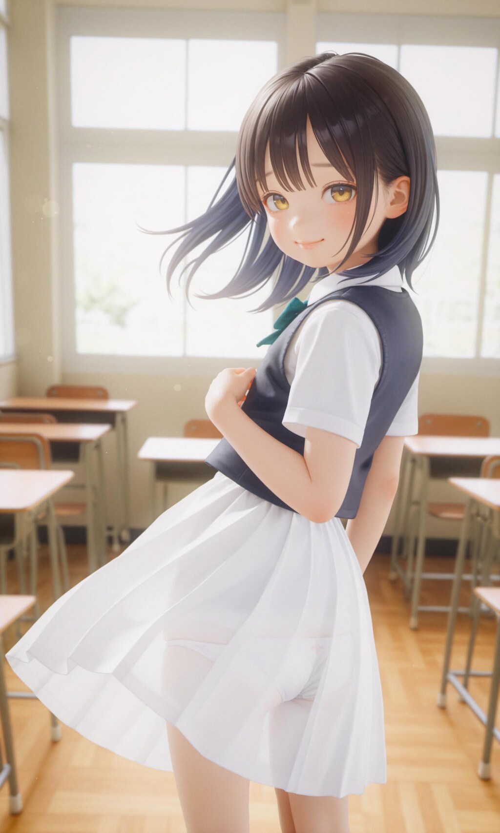ふらっちぇ！ツルペタドールの卒業式03