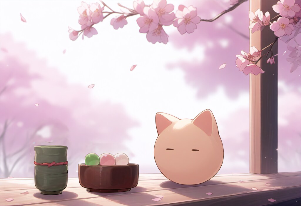 花より団子より？