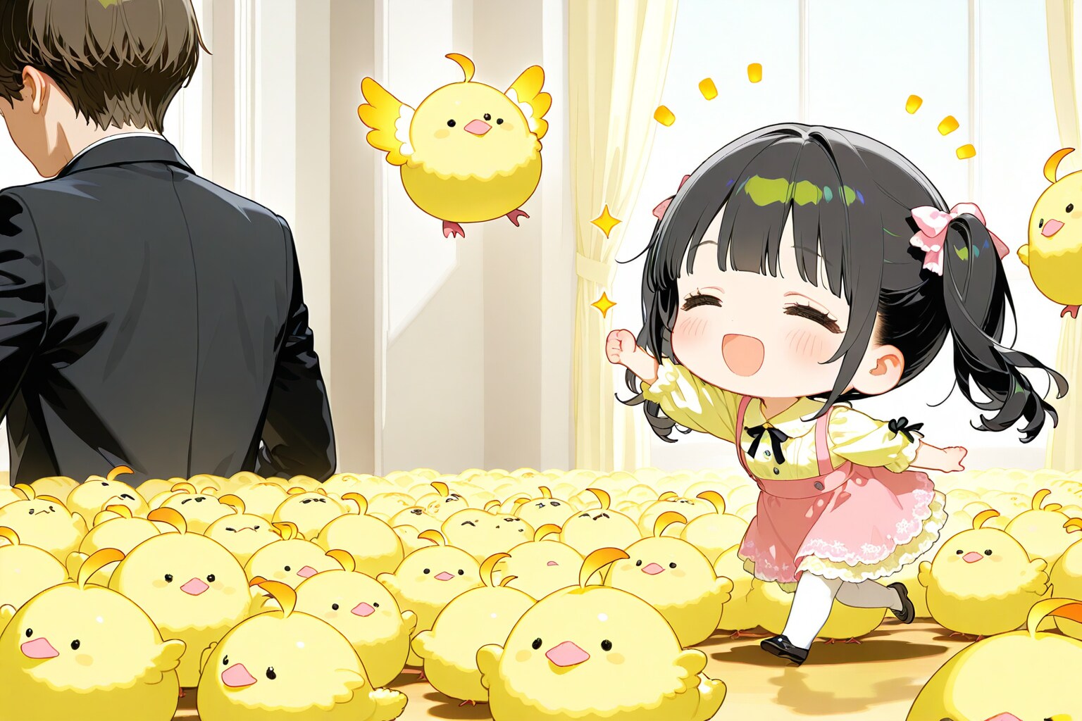 ひよこちゃんとダンス | の人気AIイラスト・グラビア