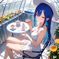 【企画：理想の部屋】花に囲まれた部屋 2枚目