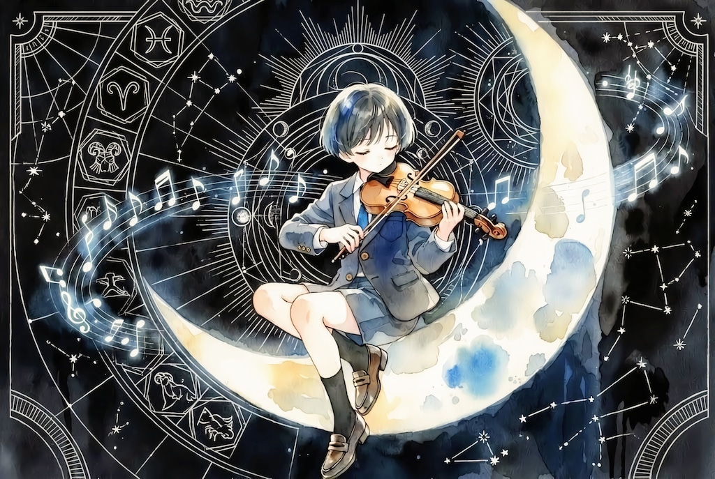 天球の音楽　#suno