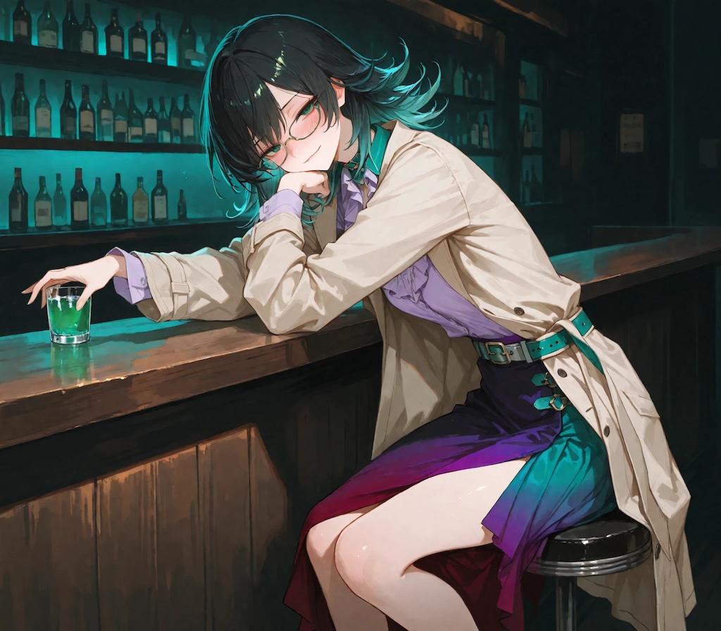 あー、今日は一人で呑んでっからさあ。お姉さん、付き合っちゃうよ？