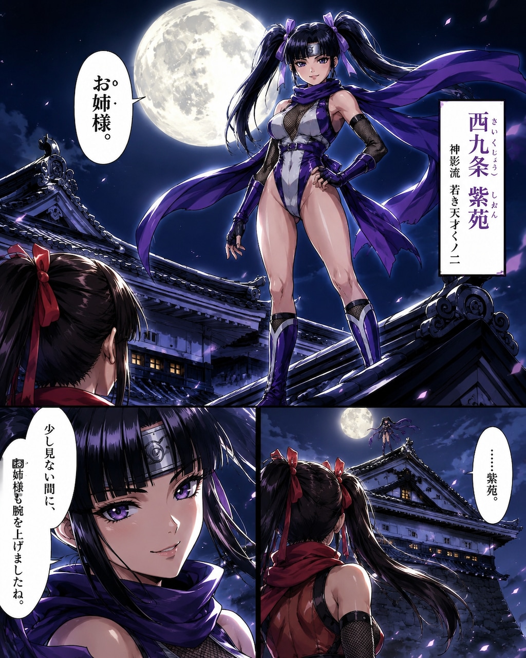 女忍者ライバル