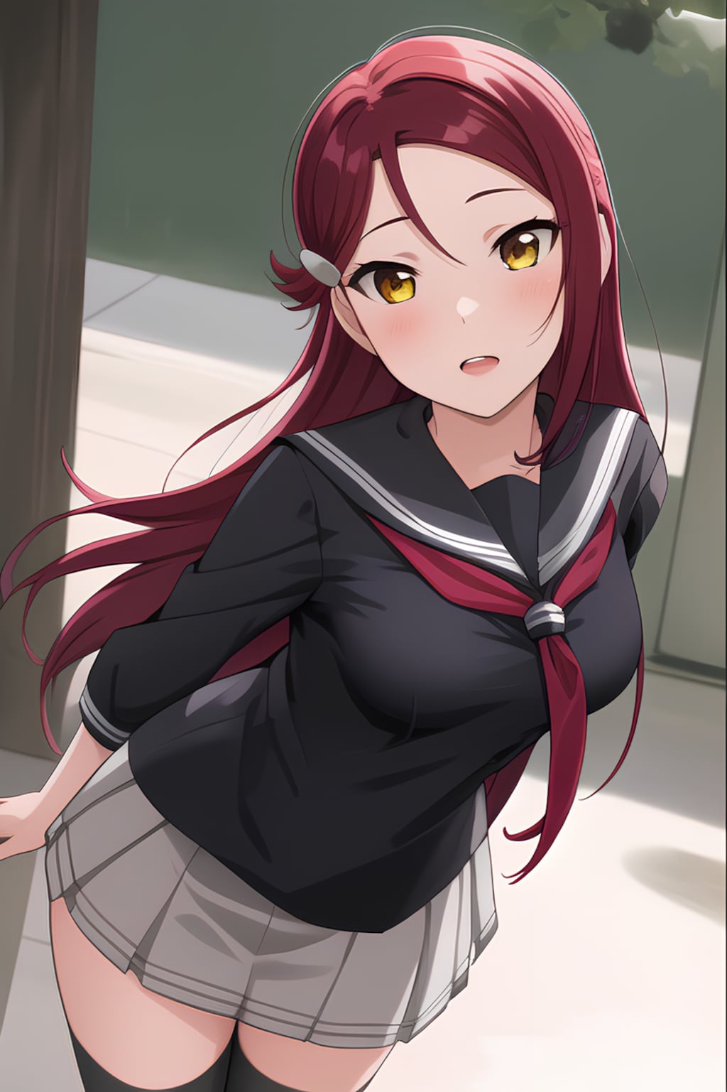 桜内梨子 セーラー服