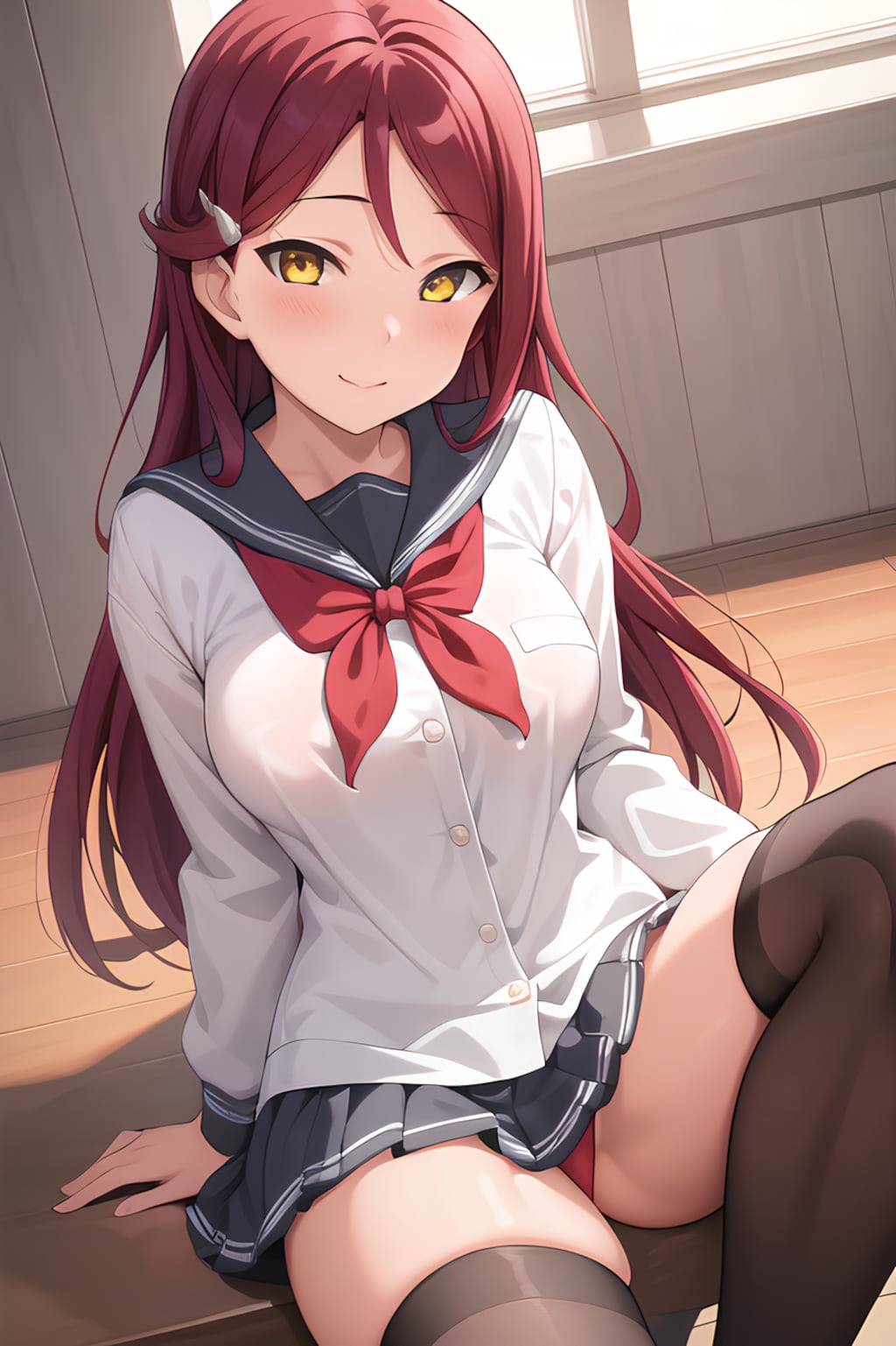 桜内梨子 セーラー服