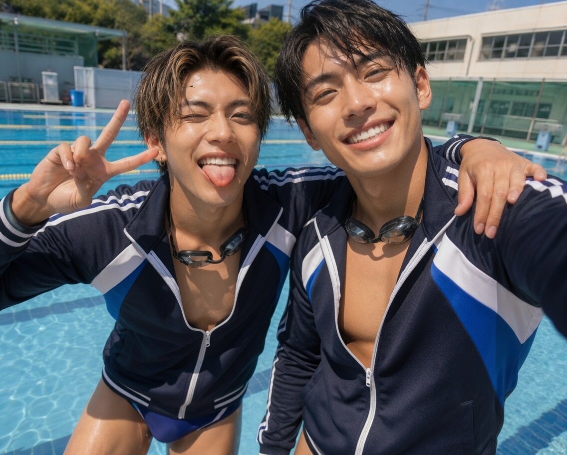 【📸】体育の授業後の思い出