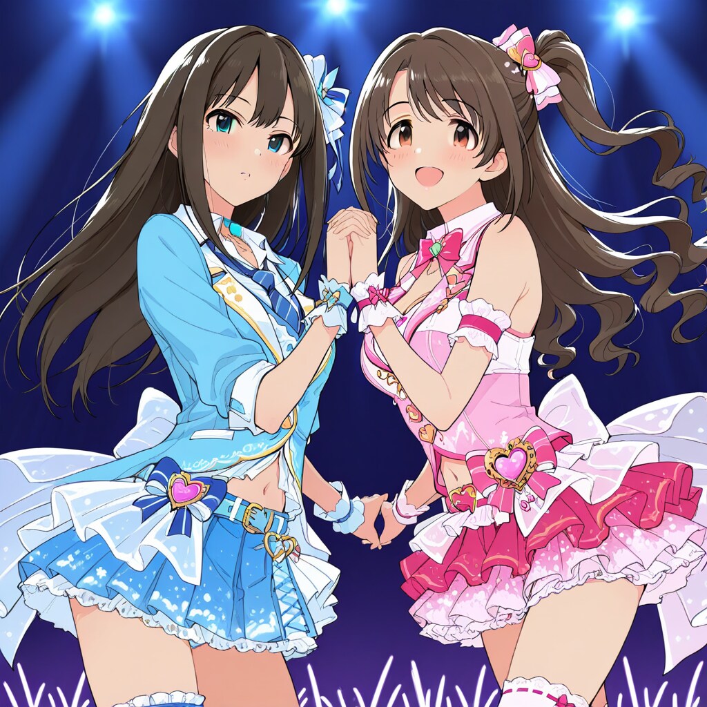 島村卯月＆渋谷凛のライブ
