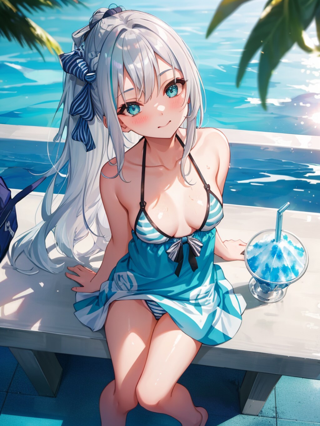 かき氷買ってくれてありがとう。