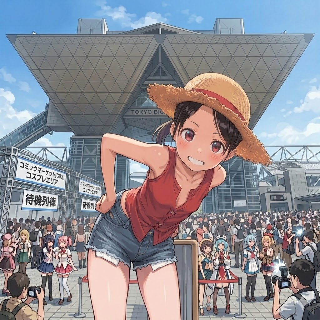 ルフィに憧れる女の子