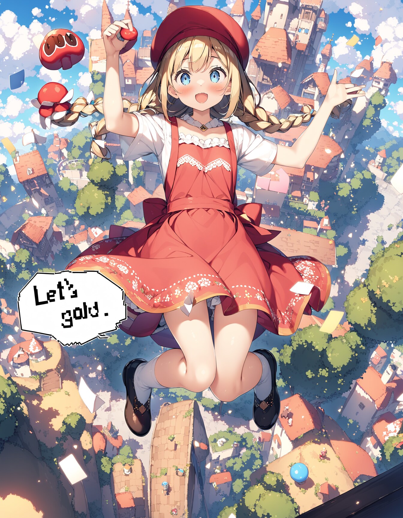 走る女の子 | の人気AIイラスト・グラビア