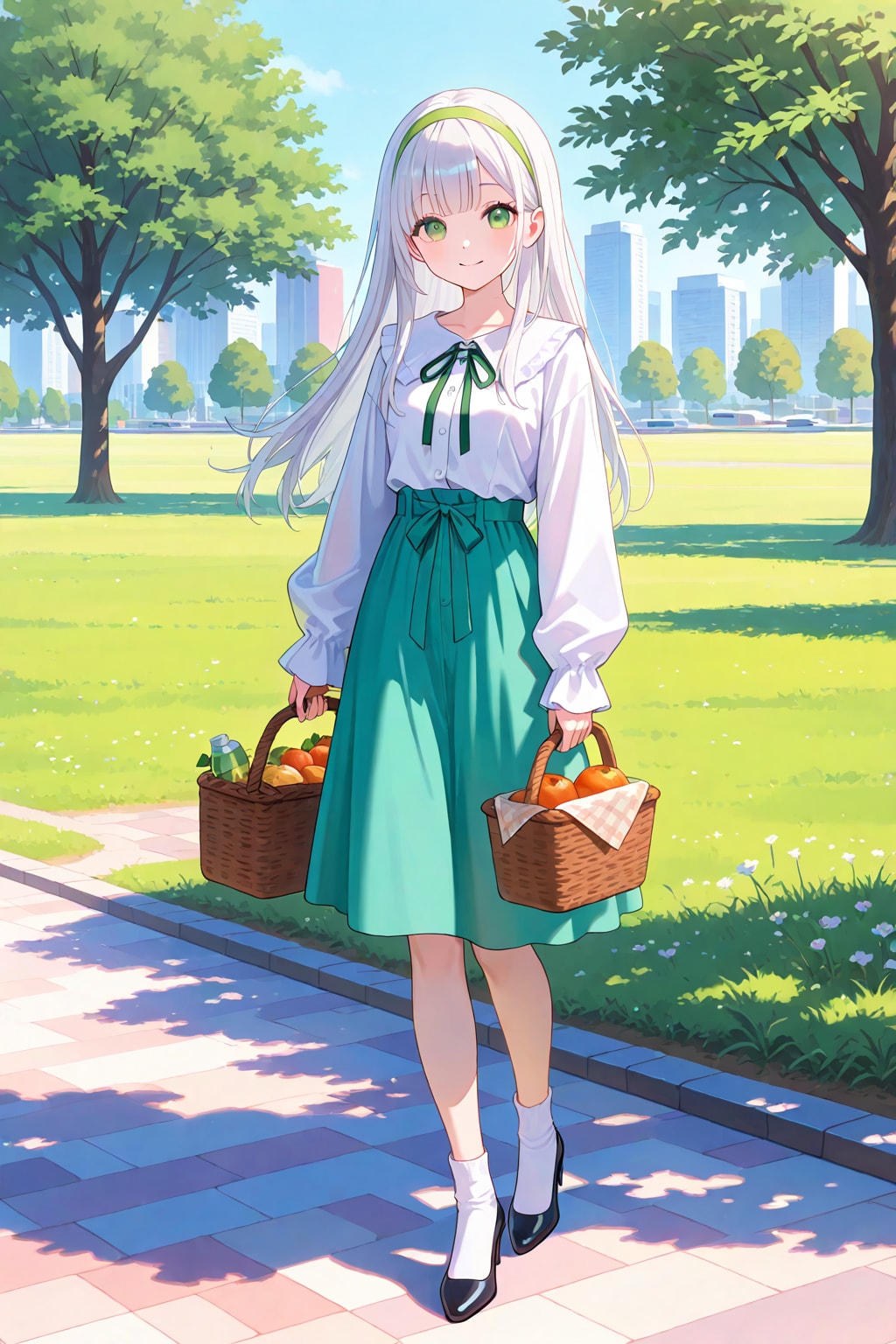 公園でお昼