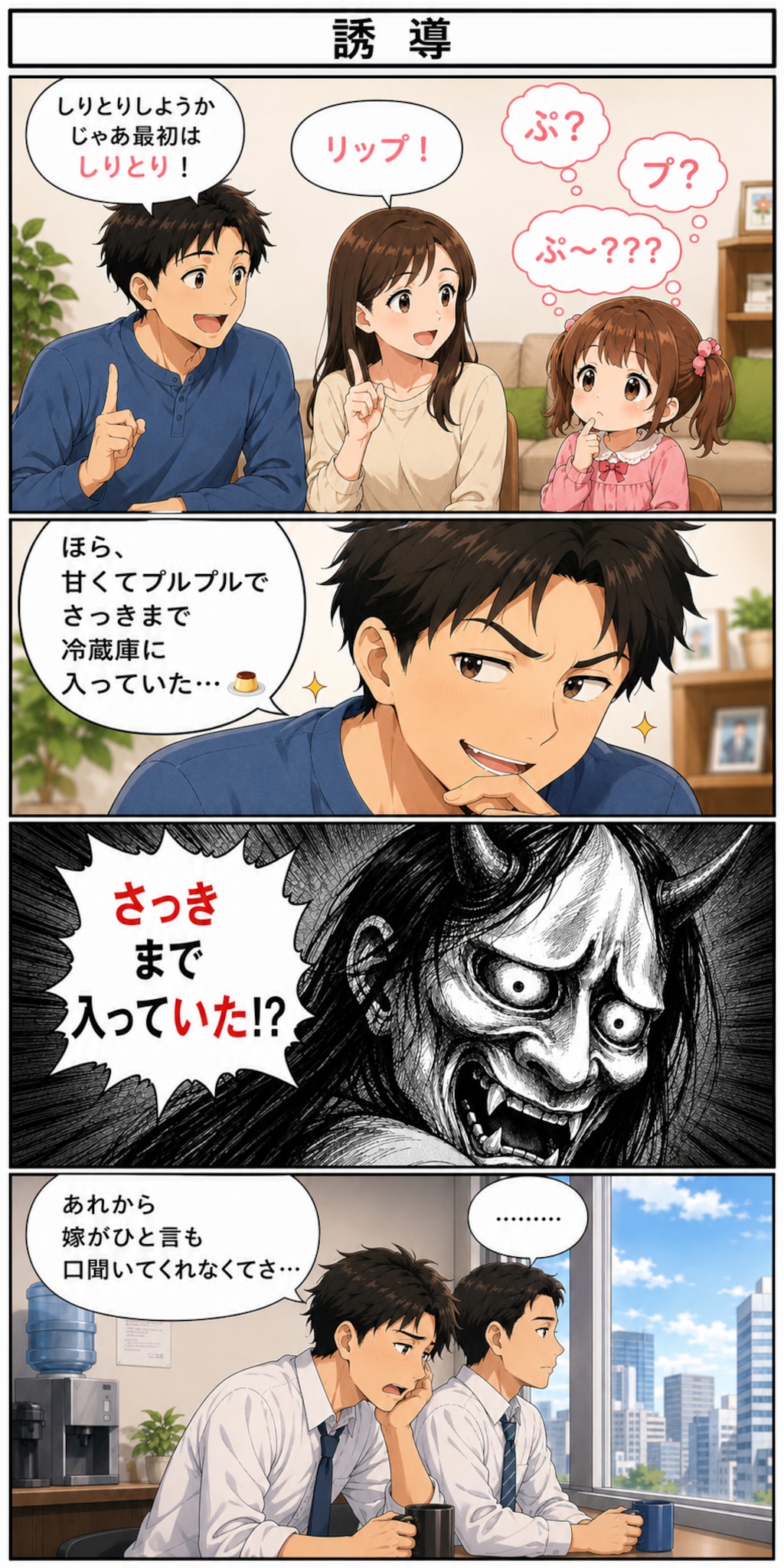 しりとり4コマ