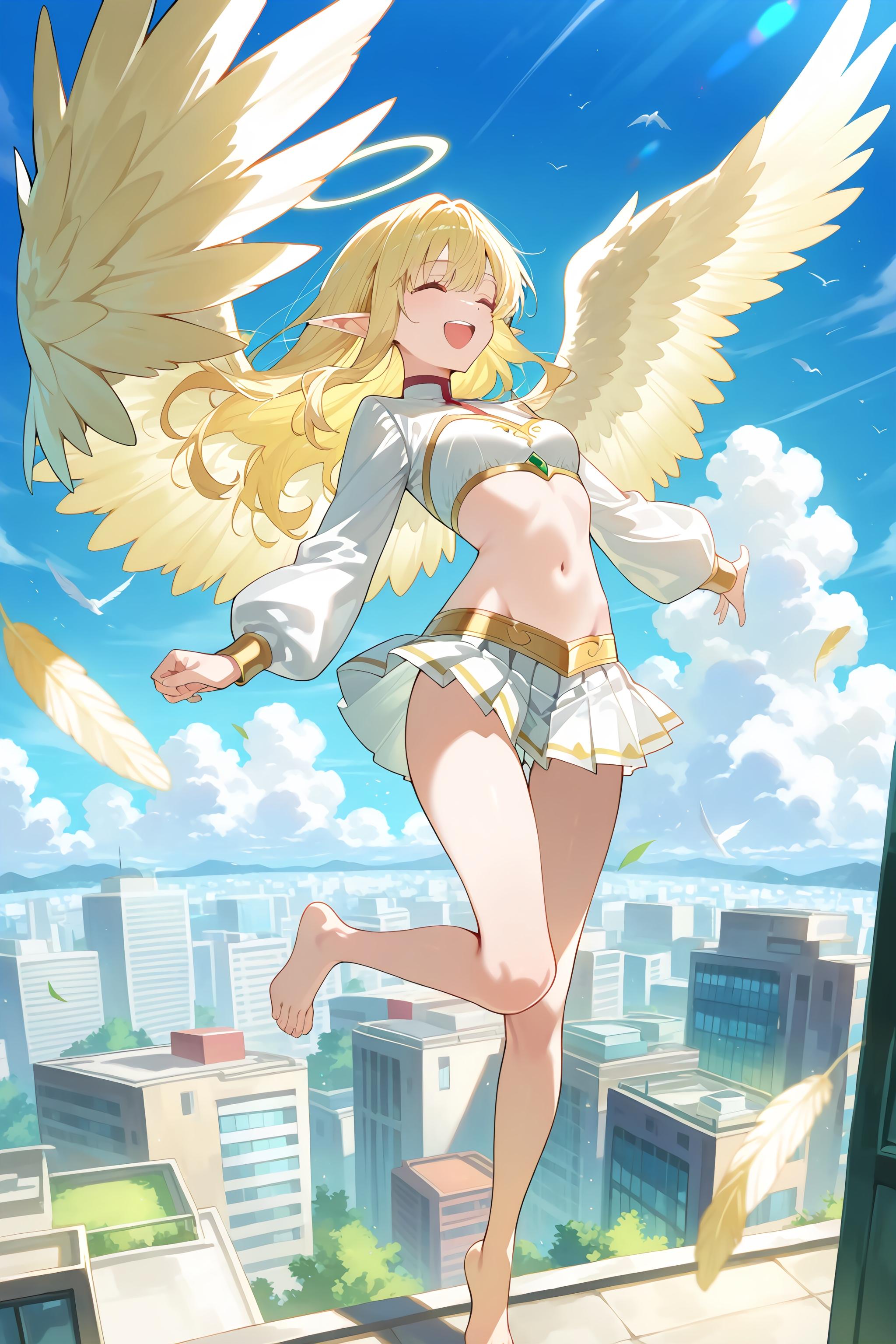 空飛ぶ天使