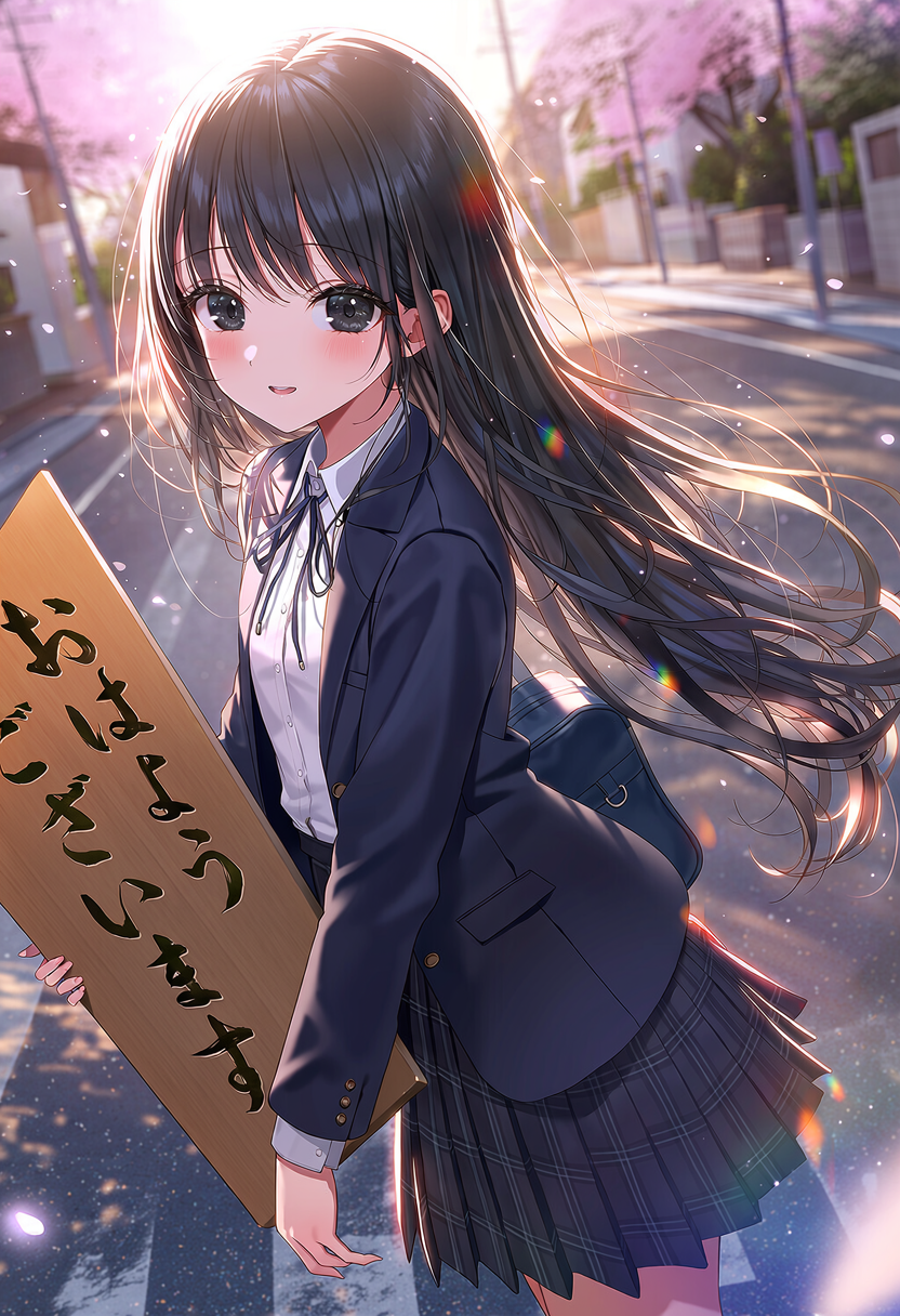 女子高生の朝 | の人気AIイラスト・グラビア