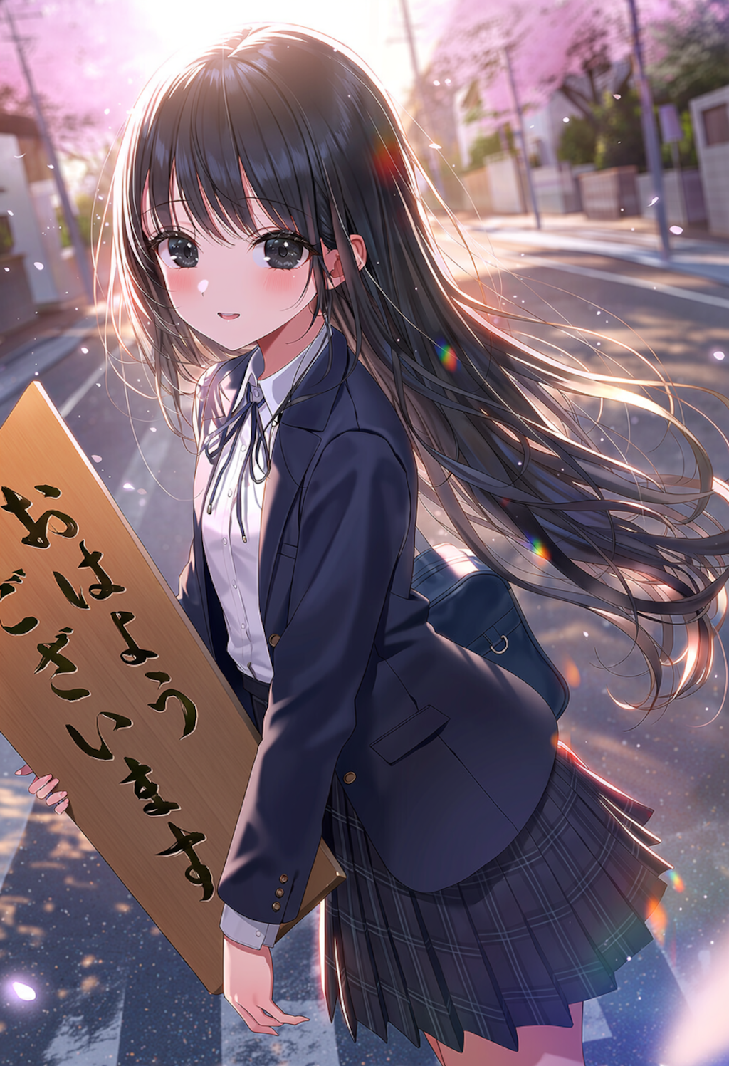 女子高生の朝