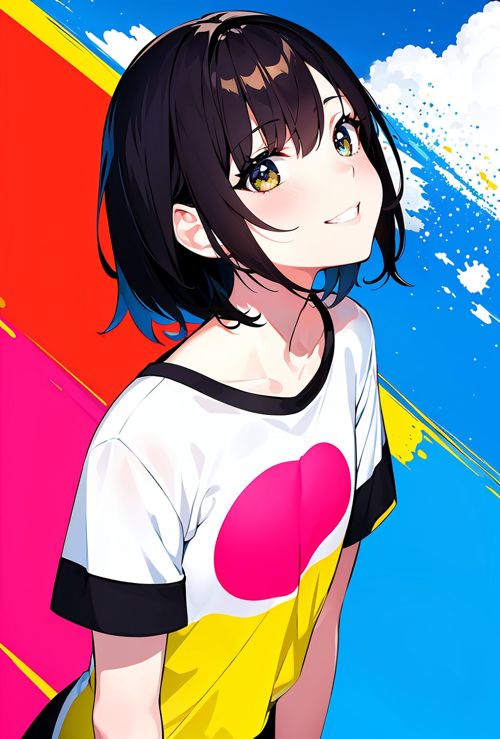 ショートボブの女の子
