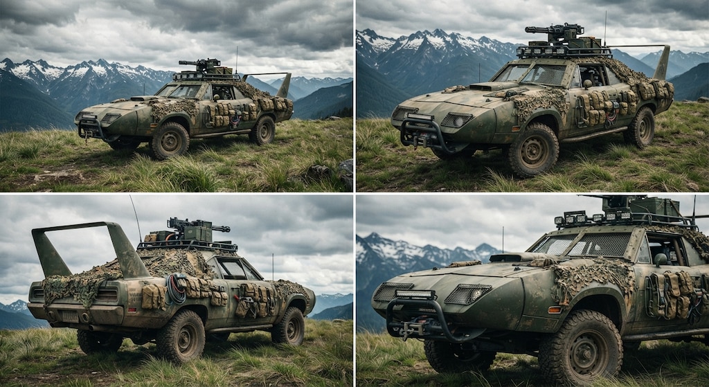 プリマススーパーバード軍用車