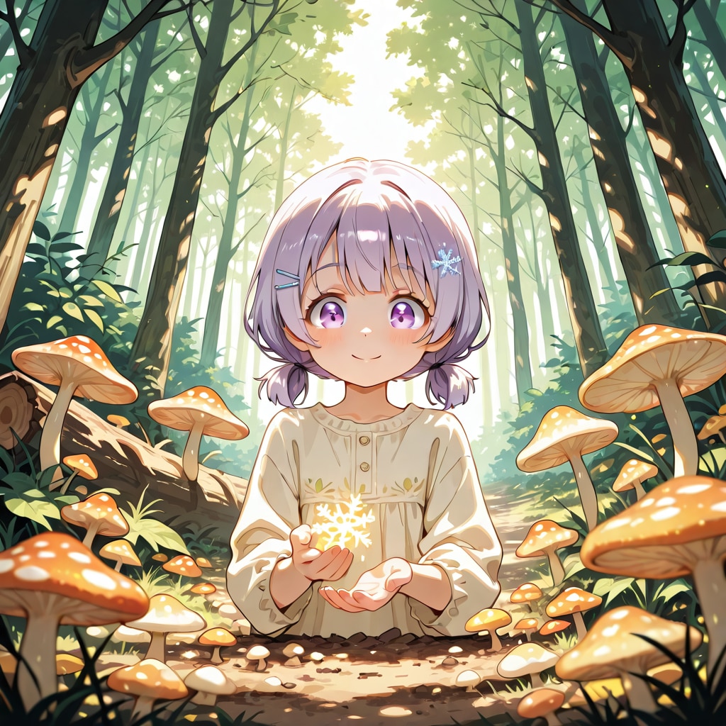 キノコいっぱいだー