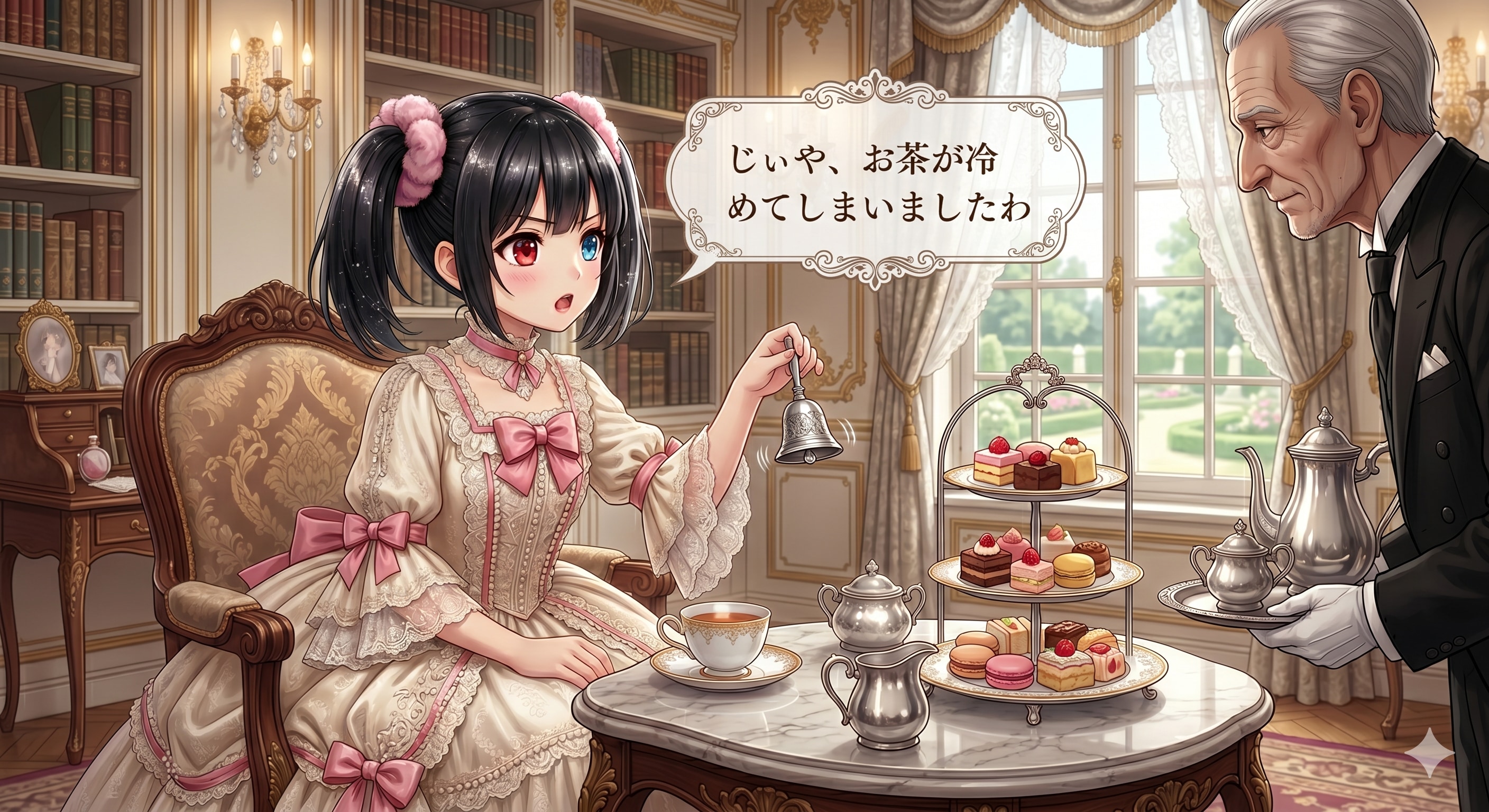 お嬢様 アケちゃん